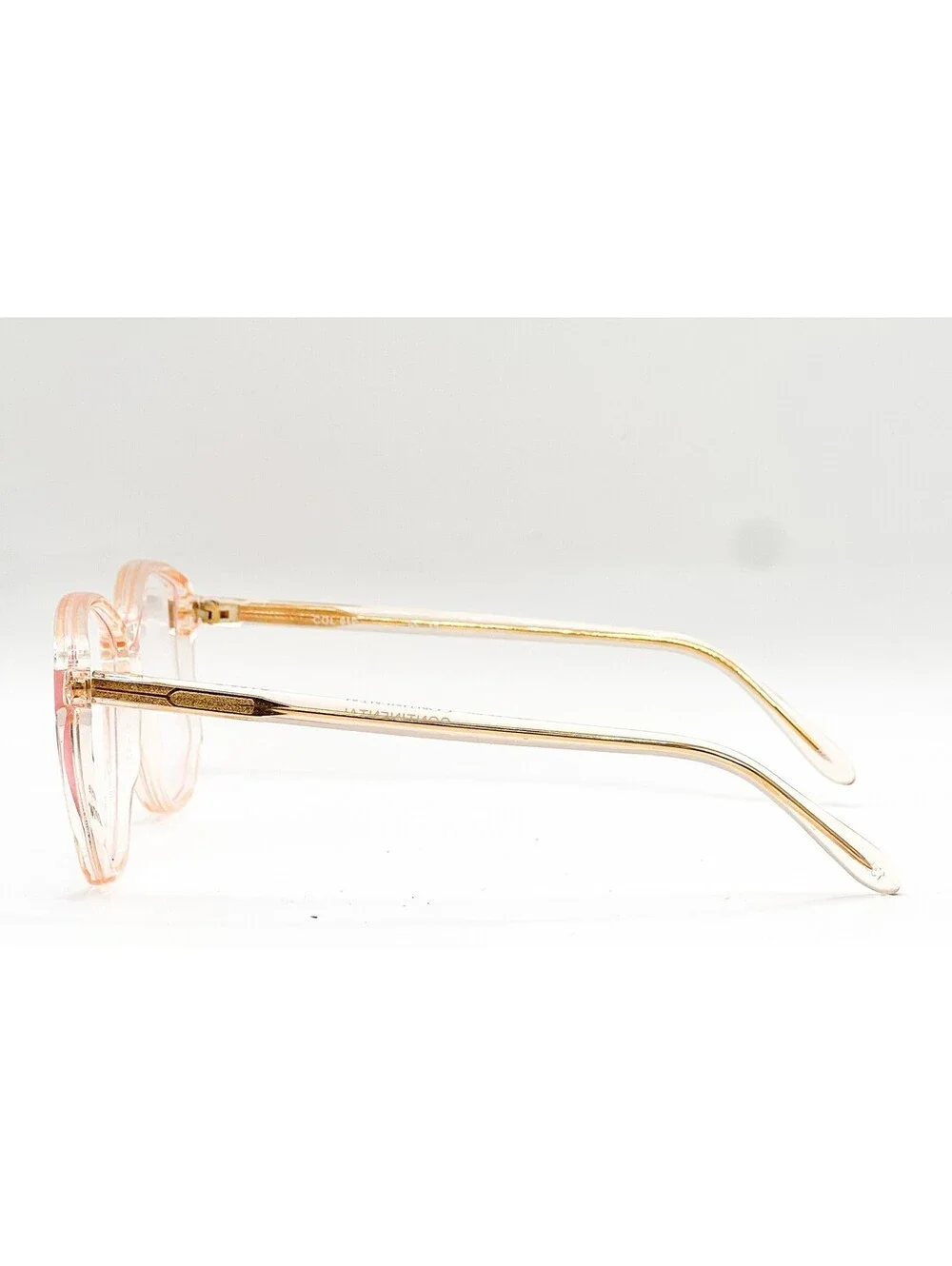 Styled By Continental Cassie Col 012 Light Transparent Eyeglasses 55-15-135